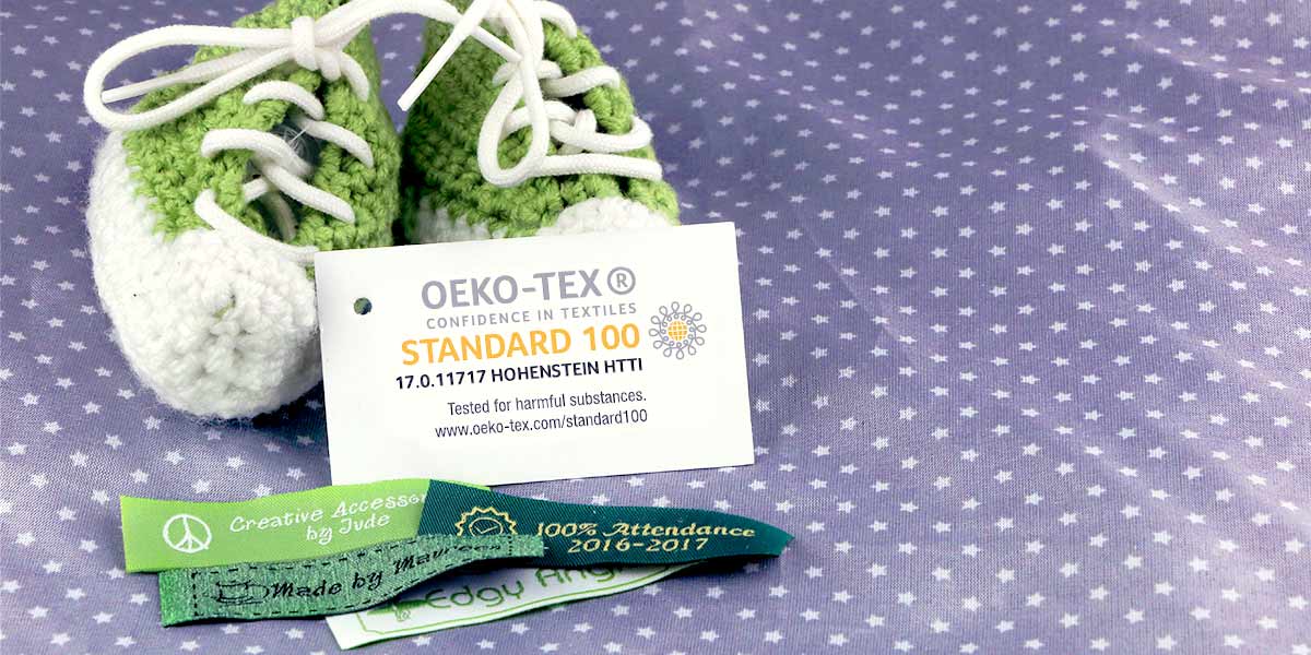 Etichetta Nome é certificata secondo l'OEKO-TEX® Standard 100 | Image