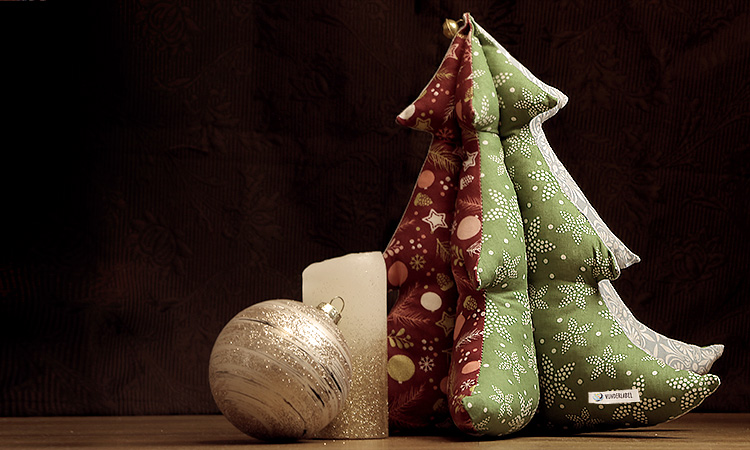 Tutorial su come cucire un albero di Natale imbottito